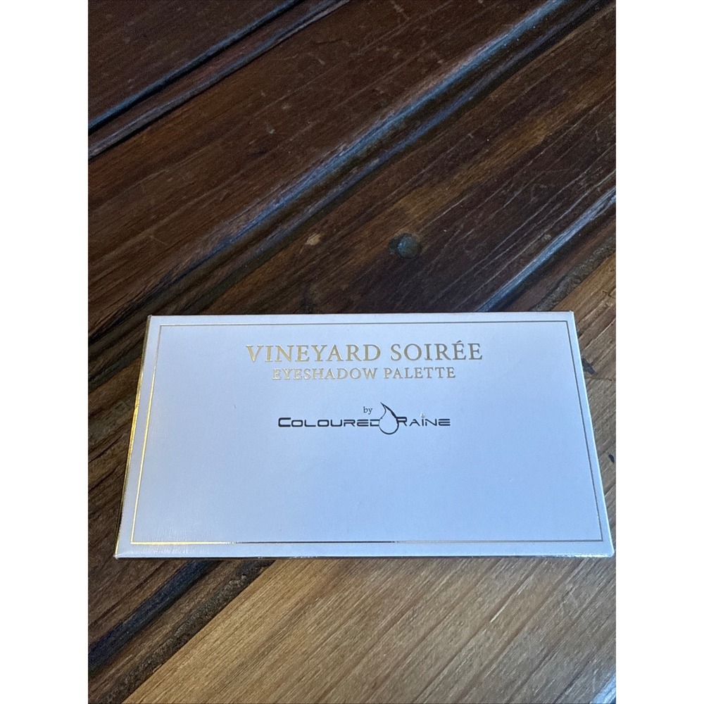 Coloured Raine Vineyard Soiree Eyeshadow Palette 6 Shades Vegan Cruelty Free New